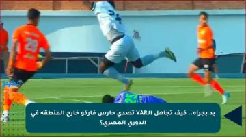 يد بجرأة.. كيف تجاهل الـVAR تصدي حارس فاركو خارج المنطقة في الدوري المصري؟